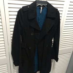 Black trench coat
